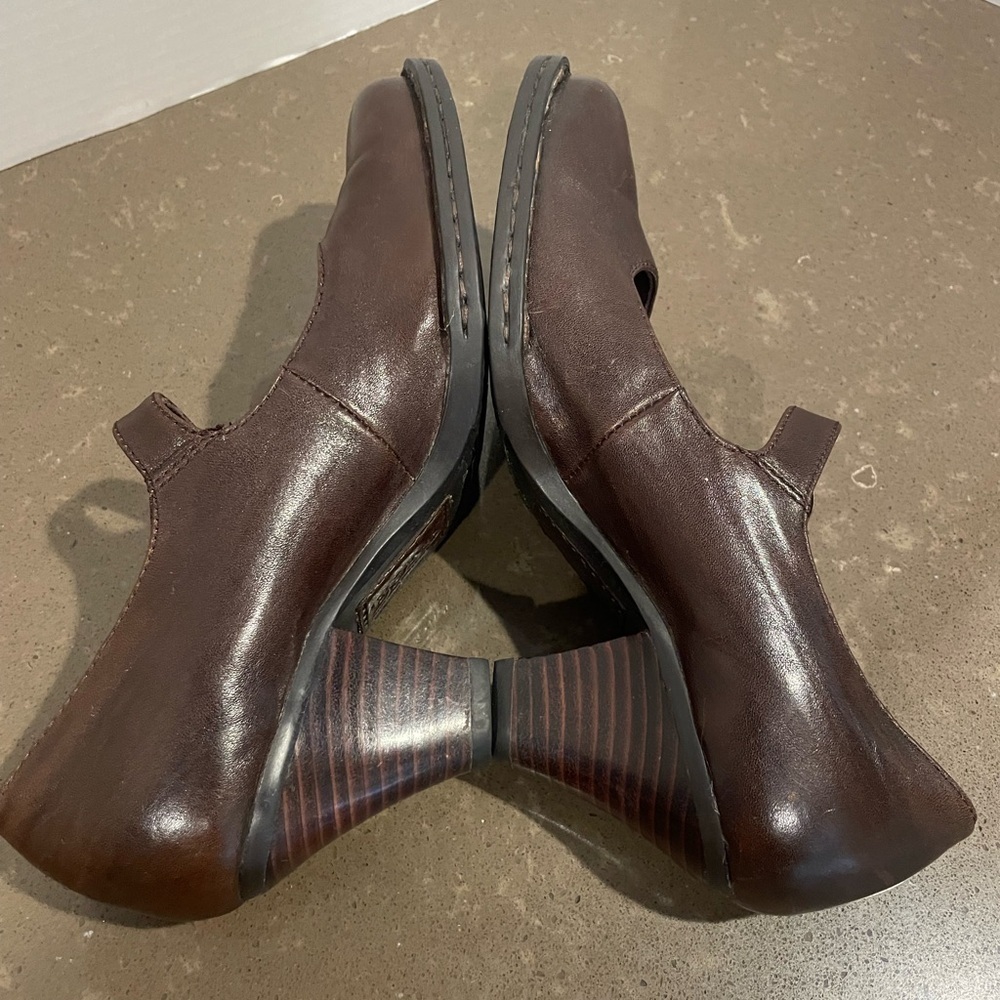 Born Dark Brown Mary Jane Heels - Picture 2 of 8
